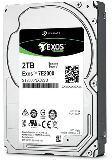 ฮาร์ดดิสก์ Seagate Exos 7E2000 Enterprise 2.5 นิ้ว รุ่น ST2000NX0433